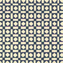 Blue Geometric Squares Renaissance Print Italian Paper ~ Carta Varese Italy